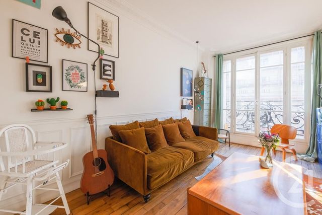 Appartement F3 à vendre - 3 pièces - 60.0 m2 - PARIS - 75015 - ILE-DE-FRANCE - Century 21 Farré Parc Brassens